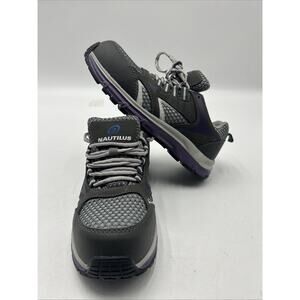Nautilus Women's N1053 Tempest Gray Safety Shoes Size 7 Wide Steel Toe
